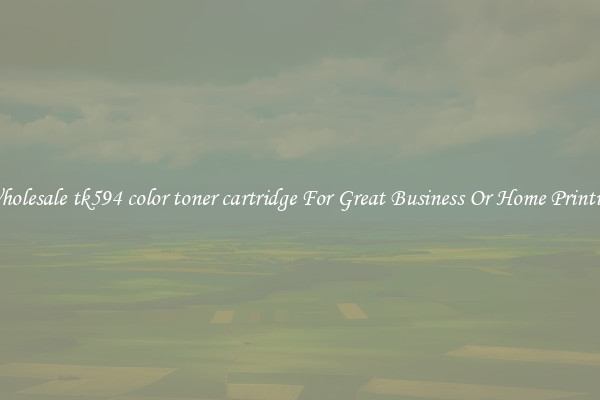 Wholesale tk594 color toner cartridge For Great Business Or Home Printing