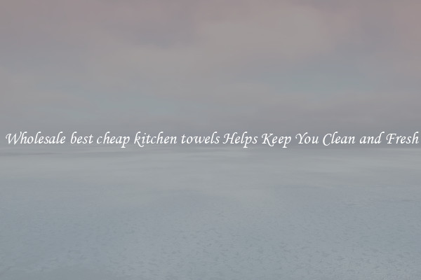Wholesale best cheap kitchen towels Helps Keep You Clean and Fresh