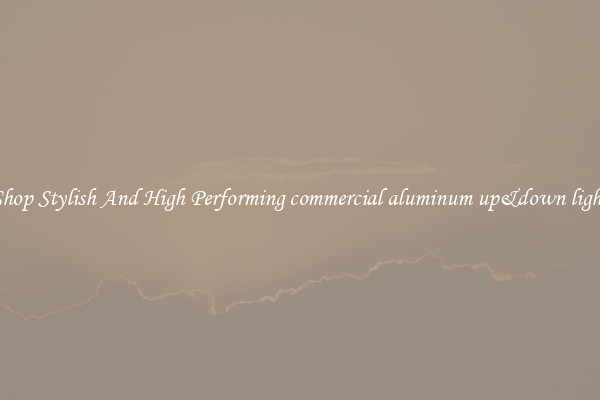 Shop Stylish And High Performing commercial aluminum up&down light
