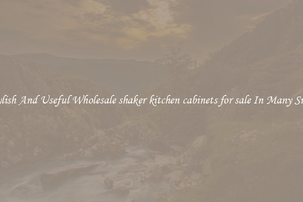 Stylish And Useful Wholesale shaker kitchen cabinets for sale In Many Sizes