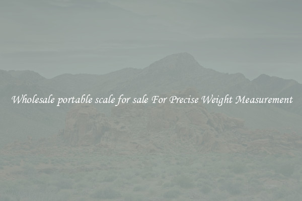 Wholesale portable scale for sale For Precise Weight Measurement